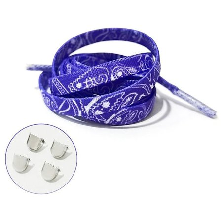 Cashew Flower Litteät Kengännauhat Tennarit Kengännauhat PURPURIA