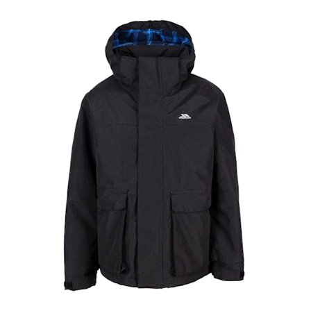 Trespass Barn/Barn Lost Vattentät Jacka 7-8 År Svart