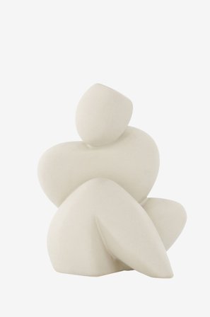 Venture Home - Skulptur Floda - Grå - Pynteting - Fra Homeroom