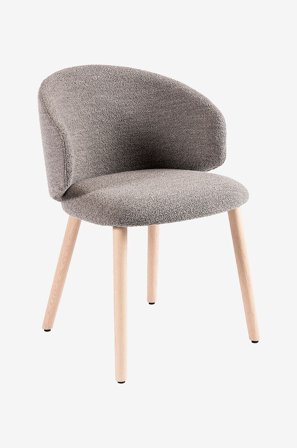 Nordic Furniture Group - Spisebordsstol Milano 2-pak - Grå - Stole - Fra Homeroom