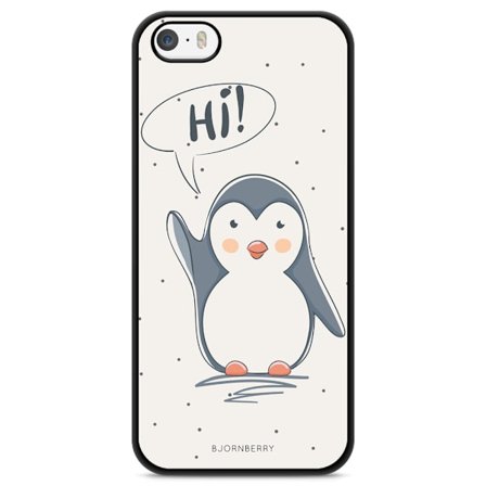 Bjornberry Skal iPhone 5/5s/SE (2016) - Söt Pingvin