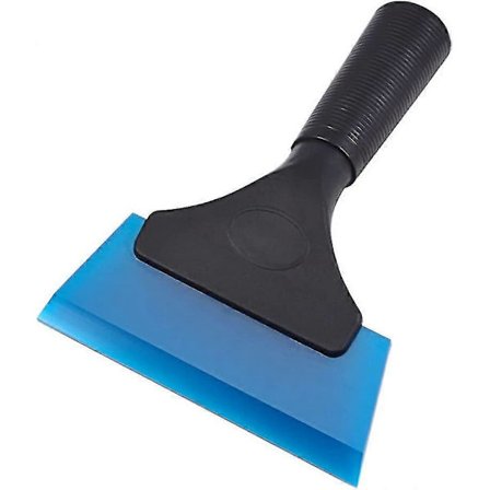 Skrapa 5 tums gummifönsterfilmsskrapa för bil, glas, spegel, dusch (A-5-F6)