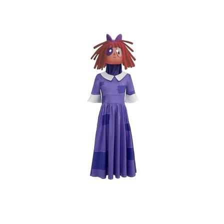 Barn Pomni kostym Jumpsuit Cosplay Födelsedag Carnival Halloween Party Q2 140