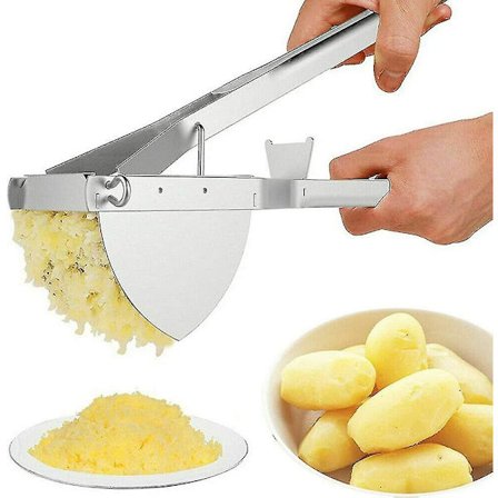 Kartoffelpresse i rustfrit stål