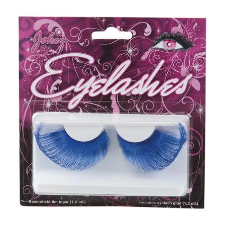 Långa Ögonfransar Blåa