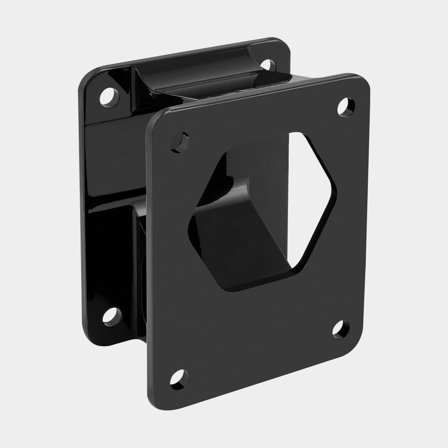 Distanziale Minn Kota Setback Bracket, 3" (7,6 cm), nero, compatibile con Raptor
