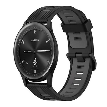 Garmin Vivomove Sport 20 mm pystykuvioinen kaksivärinen watch