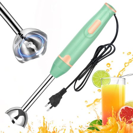 Sauvasekoitin, ruostumattomasta teräksestä valmistettu sauvasekoitin, 400 W:n monitoiminen sauvasekoitin, helppo sähköinen keittosekoitin 