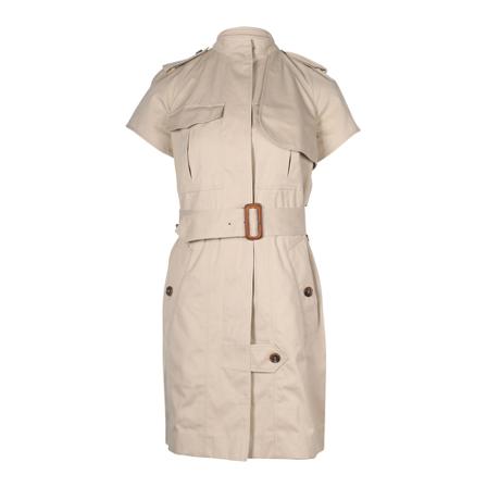 Celine, pre-owned Trench Coat Dress Beige, Dames, Maat:M