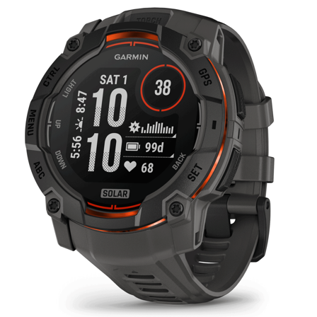 Garmin Instinct 3 Solar 50mm Black / Charcoal