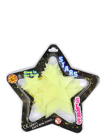 Robetoy | Glow In The Dark Star 24Pcs | ONE SIZE