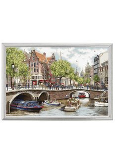 Broderikit Tavla Amsterdam - Luca-S