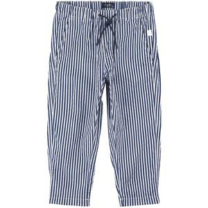 Il Gufo Navy Striped Trousers 8 Years - Bottoms - 8 years - Blue