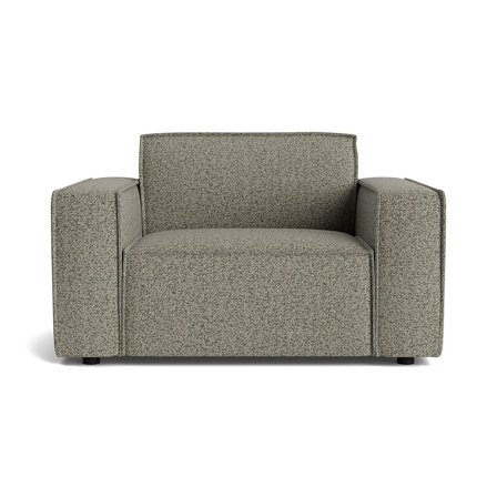 Lyon Sessel Moderner Sitzkomfort in Puente Grün, 80cm Breite, Stilvolles Design für Ihr Wohnzimmer, Bequeme Polsterung und zeitlose Optik.