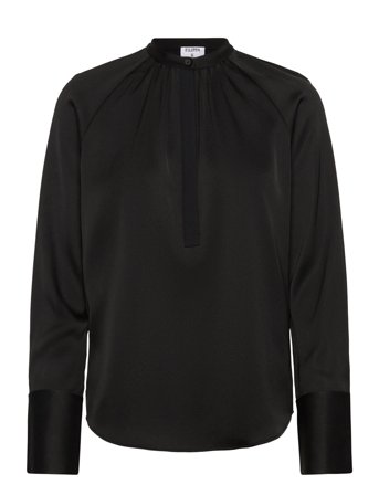 Filippa K Gathered Raglan Blouse - Black - 42