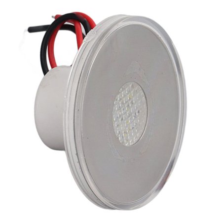 LED Loftlampe 10-24V 0.5W Hvid 4000K Rund Lampe til Hjem Trappe Dekoration