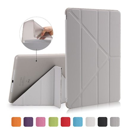 För Ipad 9.7 (2018) / 9.7 (2017) Origami Smart Pu Leather + Tpu Tablet Case