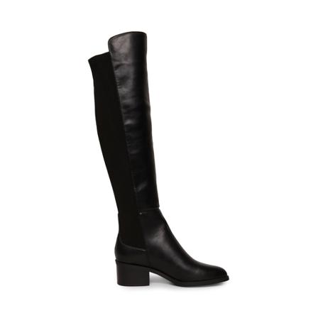 Steve Madden, Over-knee Boots Zwart, Dames, Maat:38 EU