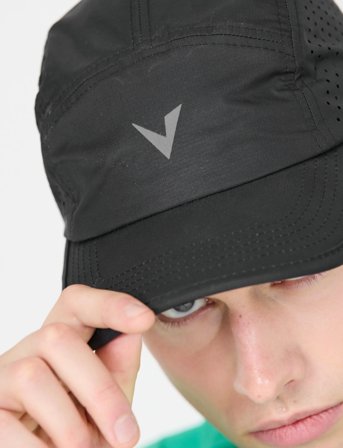 Virtus Gomez M Performance Vented Cap - Black - ONE SIZE