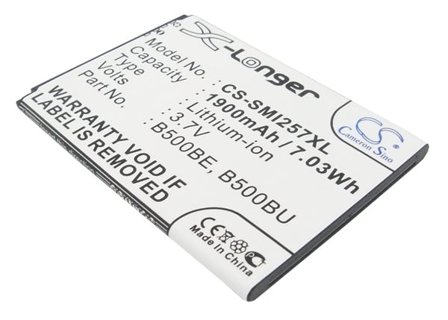 Batteri till SmartPhone, Mobil för Samsung GT-i9190, Galaxy S4 Mini m.fl.