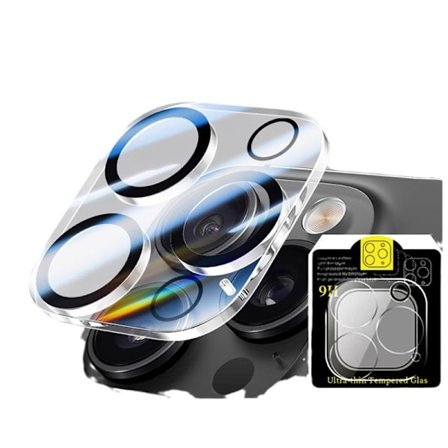 2-PACK iPhone 14 Pro / 14 Pro Max Kamerabeskyttelse Transparent