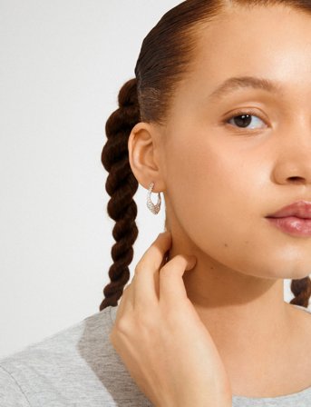 Pilgrim Fenix Earrings Silver-Plated - Silver - ONE SIZE