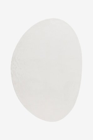 KM Home - Tvättbar matta Soft - Vit - Lugg & ryamattor - 200X290 - Från Homeroom