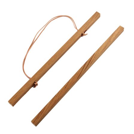 Magnetisk Træ Plakat Ramme Hænger Stærke Magnetiske Glatte Kanter 61cm til Prints Kort