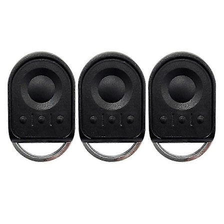 3 stk. Garageport Fjernbetjening kompatibel med Somfy Keygo