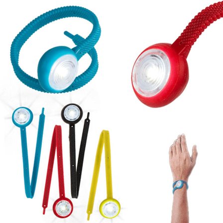 LED-lampa - Lampa med flexibelt armband