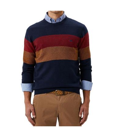 Harmont & Blaine, Round-neck Knitwear Blauw, Heren, Maat:L