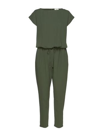 Crepe Georgette Cavi Jumpsuit Grønn Mads Nørgaard*Betinget Tilbud