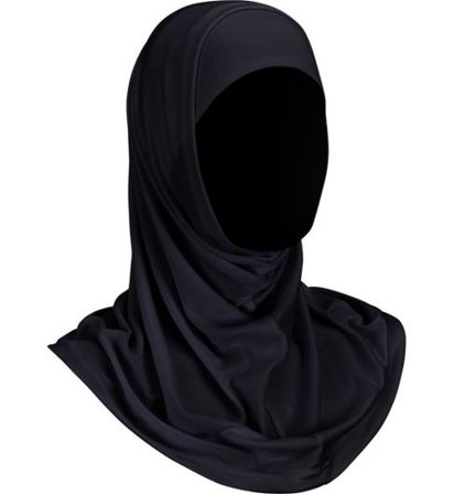 HEJCO Huvudbonad Enya tvådelad svart - Lyreco - Arbetskläder - Accessoarer - Övriga accessoarer