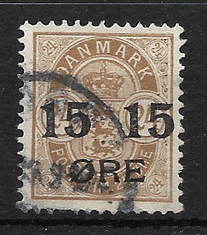 Danmark - AFA 41z - Stemplet