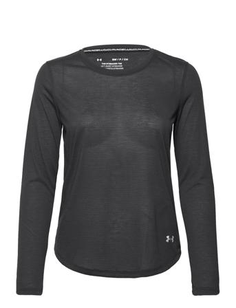 Ua Streaker Longsleeve Langærmet T-shirt Sort Under Armour