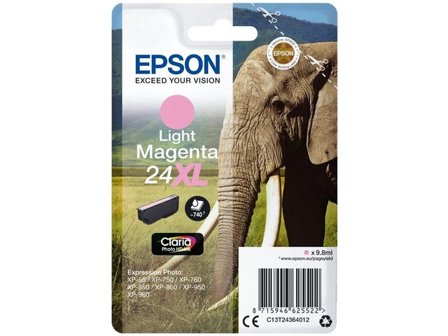 Epson Bläckpatron C13T24364012 ljus mag - Lyreco - Toner och bläck > Bläckpatroner > Bläckpatroner Epson