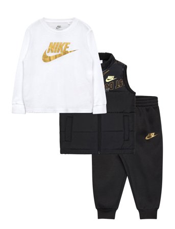 Nike 3P-3Pc Pant Set - Black - 98/104