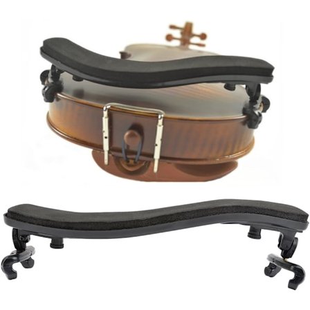 Viulun olkatuki 3/4 4/4, kuminen pehmuste säädettävillä jaloilla Säädettävä viulun olkatuki Vi