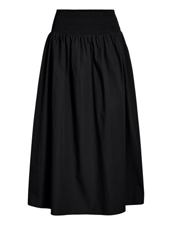 Vila Vimia Hw Maxi Skirt/Ka - Black - 36