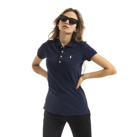 Polo Ralph Lauren Short Sleeve-Polo 281853591003 Blå, Dame