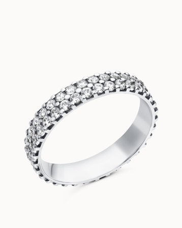 Solitairering Frida 950 Platin Naturlig Diamant 0.50 Carat - Forlovelsesringe & Vielsesringe hos Vanbruun