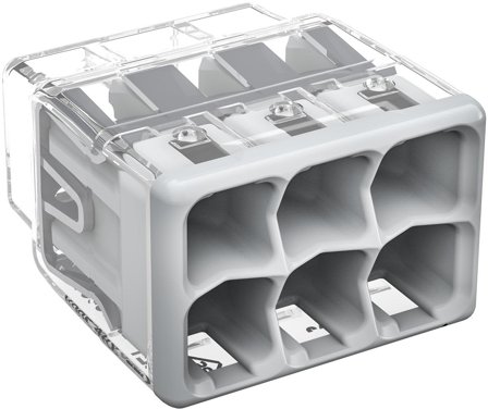 Wago 2773-406 Kopplingsklämma 0.75-4 mm², 10-pack. 6-pol, Installationsmaterial
