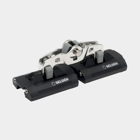 Seldén System 30 - Double Ball Bearing Self-Tacking Car for High-Beam Track, Stainless Toggle Link with Stand-Ups (443-139-02)