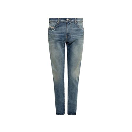 Diesel, ‘2019 D-Strukt L.32’ jeans Blauw, Heren, Maat:W34 L32