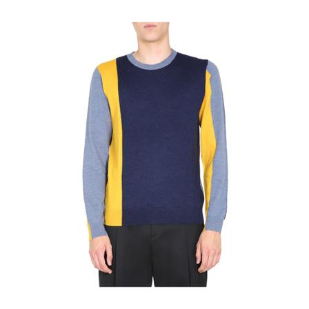 JW Anderson Crew Neck Sweater Blå, Herre