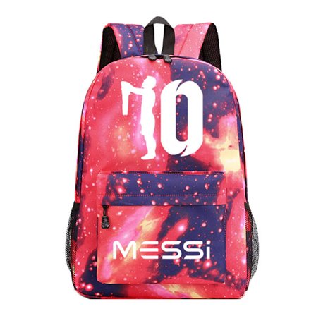Messi ryggsäck barn skolväska dator ryggsäck Z