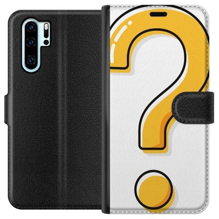 Yhteensopiva Lompakkokotelo Huawei P30 Pro Kysymysmerkki