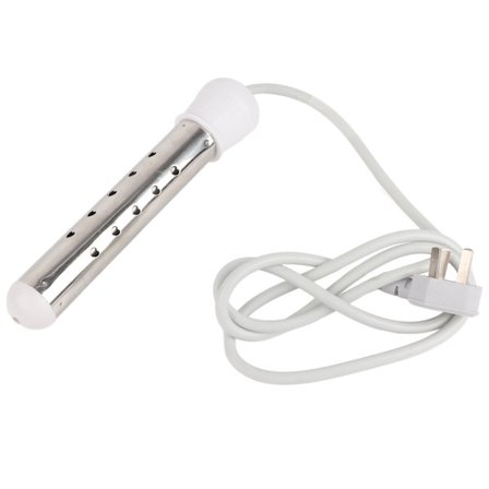 2500W Dobbelt nedsænkningsvarmer i rustfrit stål 220V AU-stik Hjemmevandvarmerstang