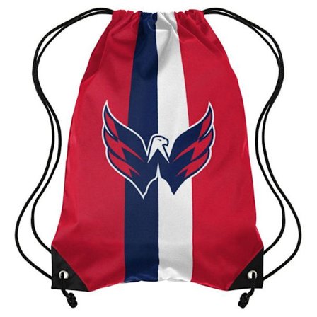 Urheilusakko narulla - FOCO - Team Stripe - 48 cm x 35 cm - 100 % polyesteri - Washington Capitals