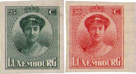 Luxembourg 1922 - MICHEL 140-141 - Postfrisk